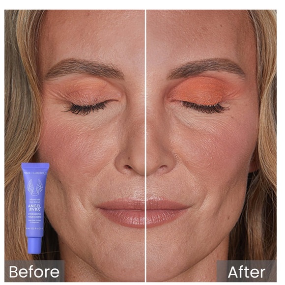 TRUE + LUSCIOUS Angel Eyes Eyeshadow Primer Base Light Nude 0.33oz $22 NIB - Picture 4 of 9